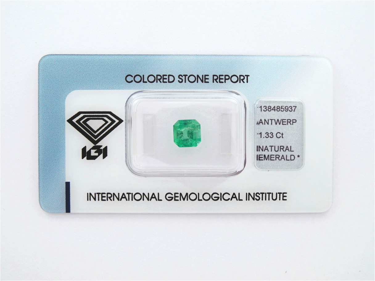 Émeraude Naturelle De Colombie 5,13 Carats - Forme Poire, Certificat GGL, Huilée, Neuf