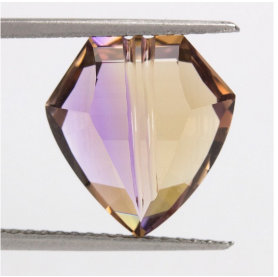 Pendentif en Amétrine de Bolivie (réf amn8) | Cœur de Pierres