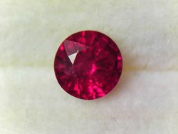 Rubis Pourpre Du Mozambique – 6,51 Carats, Non Chauffé, Pierre Précieuse Brute