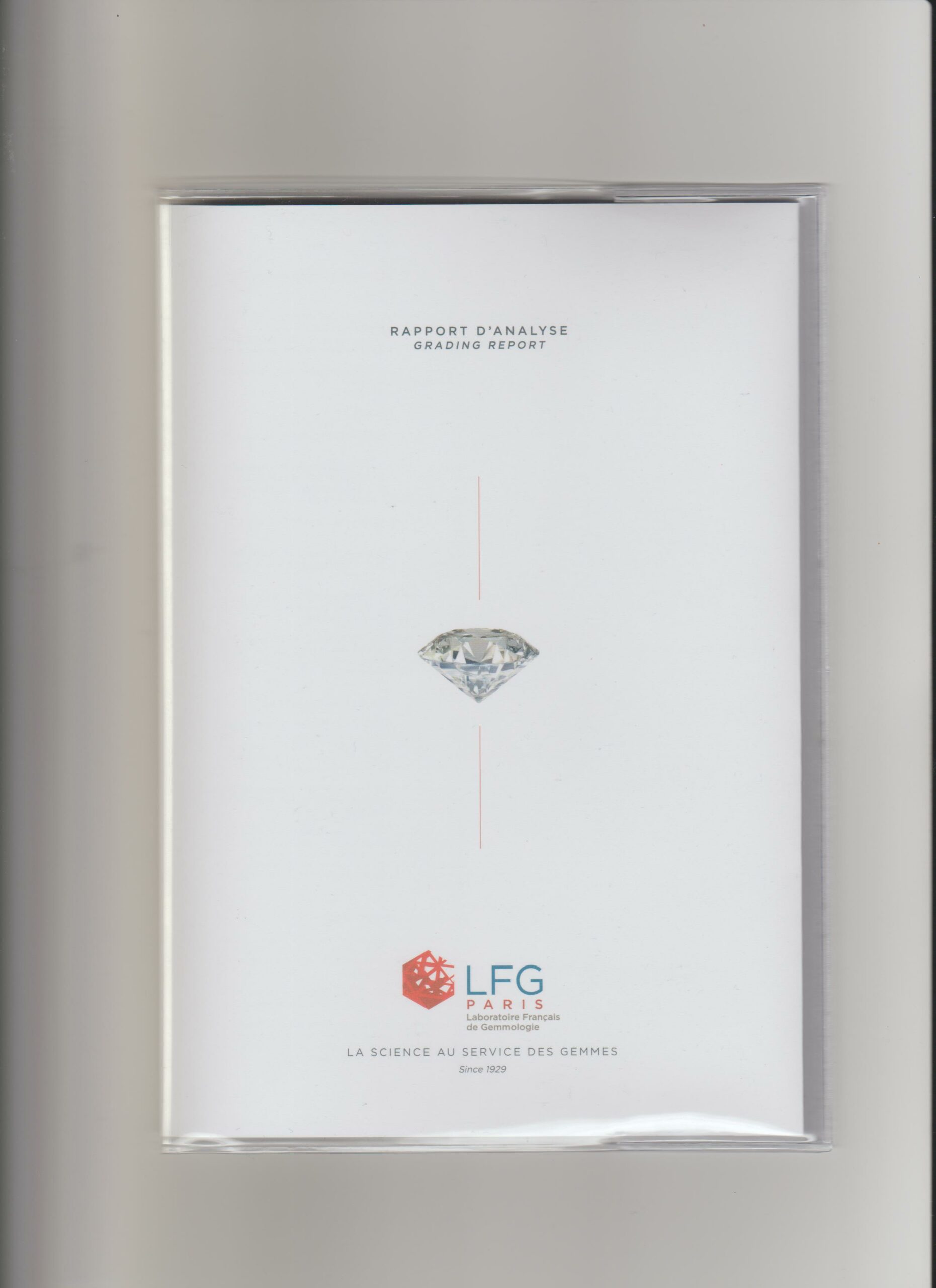 Certificat Diamant