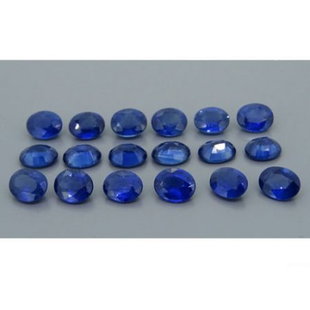 Lot De 7 Saphirs Bleus Du Sri Lanka - Forme Poire - 3,59 Carats Total - Naturels Non Traités