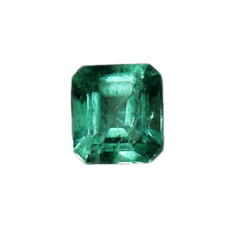 Émeraude Naturelle De Colombie - 7,66 Carats - Certifiée GIL - Forme Troïdia