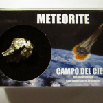 3 Échantillons Météorite Campo Del Cielo (70-100 G) – Reproduction Réaliste Avec Boîte Cadeau En Bois – Idéal Collection & Astronomie !