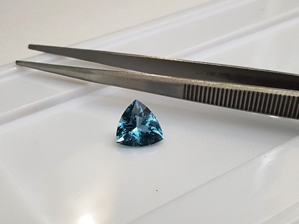 Aigue-marine Naturelle De Madagascar – 47,60 Carats, Brut, Vert, Sans Traitement