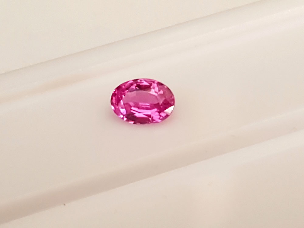 Saphir Rose-pourpre 1,85 Carat - Sri-Lanka Octogonale - Gemmius