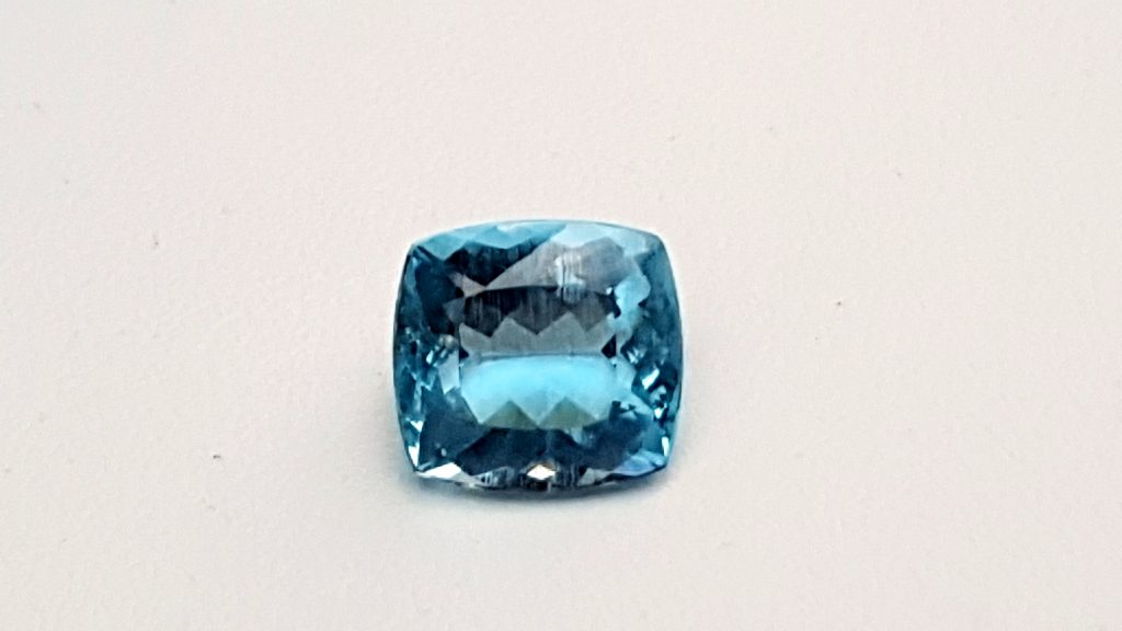 Aigue-marine Naturelle Du Brésil 1,14 Carats - Taille Ovale - Qualité Gemme (sans Traitement)