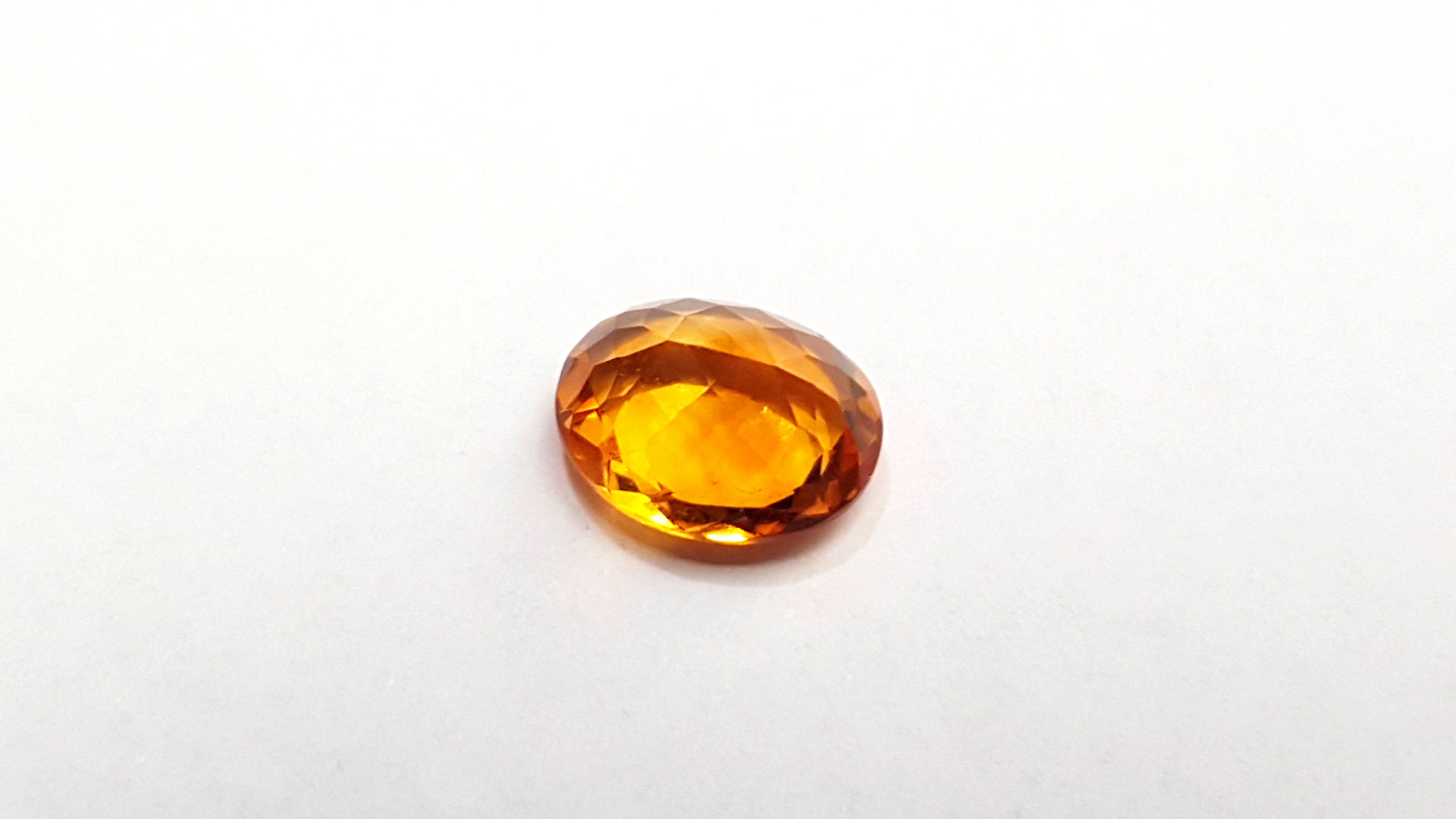 Pierres précieuses citrine jaune de 1,23 carats | En forme de poire