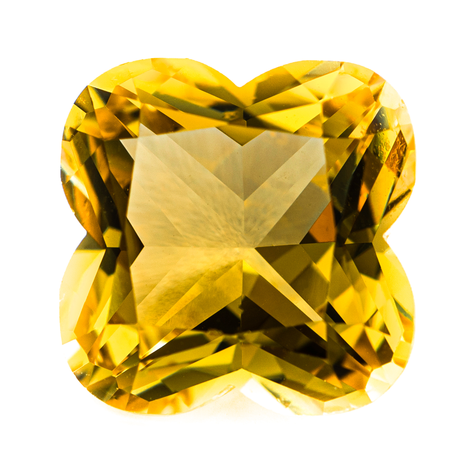 Pierre Béryl Jaune (Héliodore) - 1.66 Carats - Brésil - Naturelle Non Traitée - Taille Très Bonne